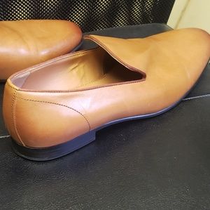 Genuine Leather Steve Madden Loafers 
Size 9